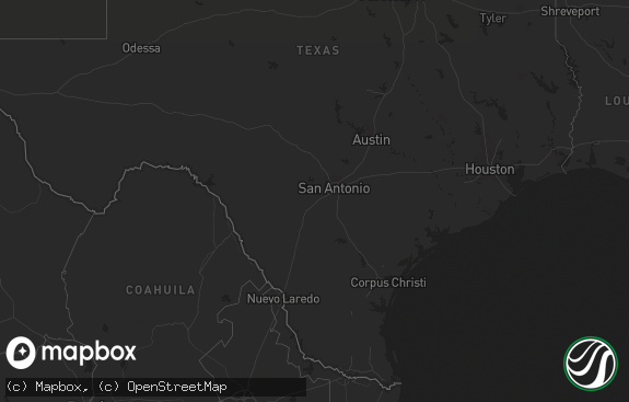 Hail map preview on 09-25-2021