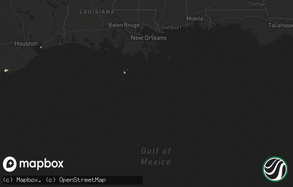 Hail map preview on 09-26-2015