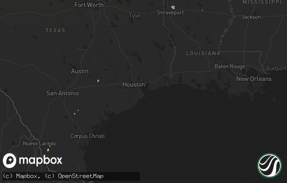 Hail map preview on 09-26-2018