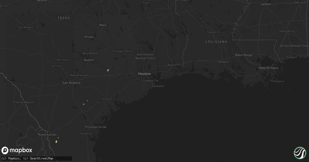 Hail map on September 26, 2018