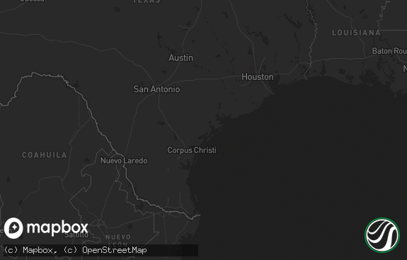 Hail map preview on 09-26-2021