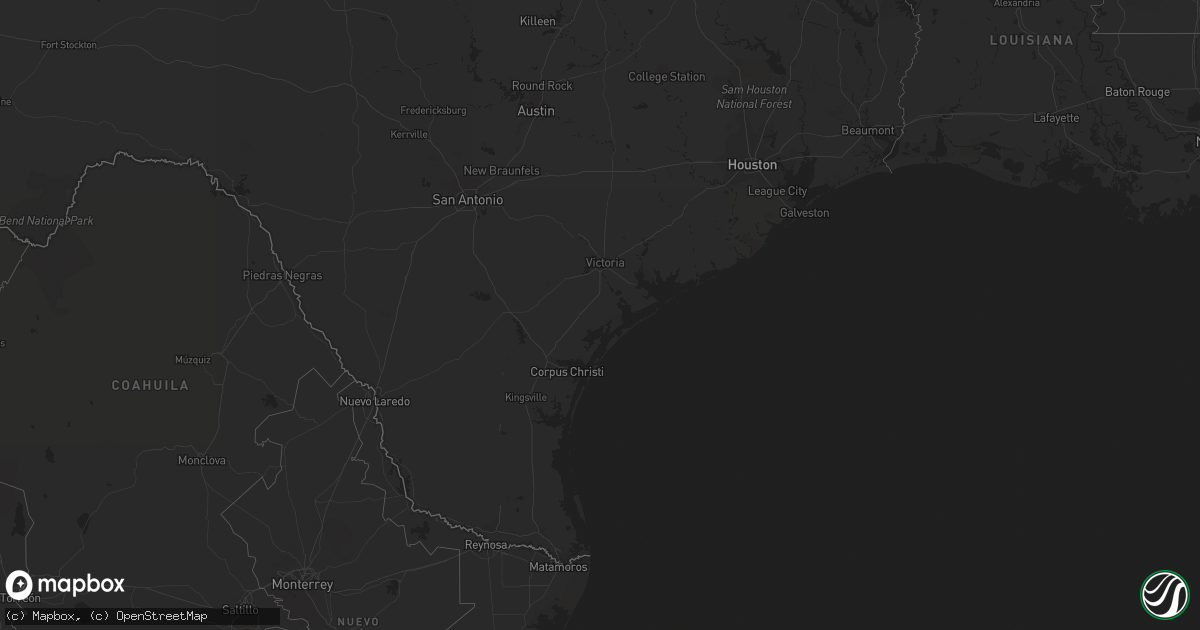 Hail map on September 26, 2021