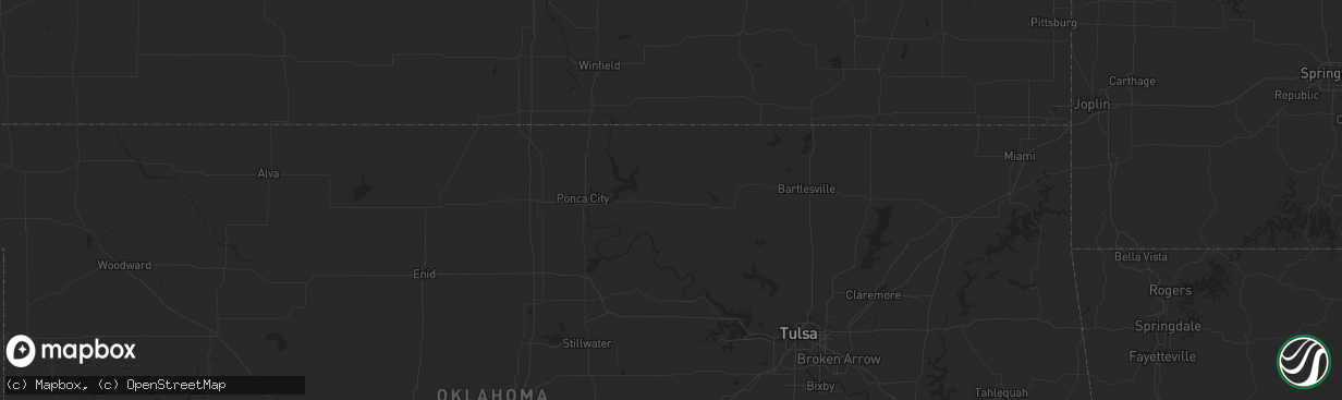 Hail map in Crossroads, NM on September 26, 2023