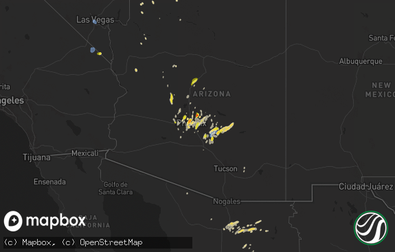 Hail map preview on 09-26-2025