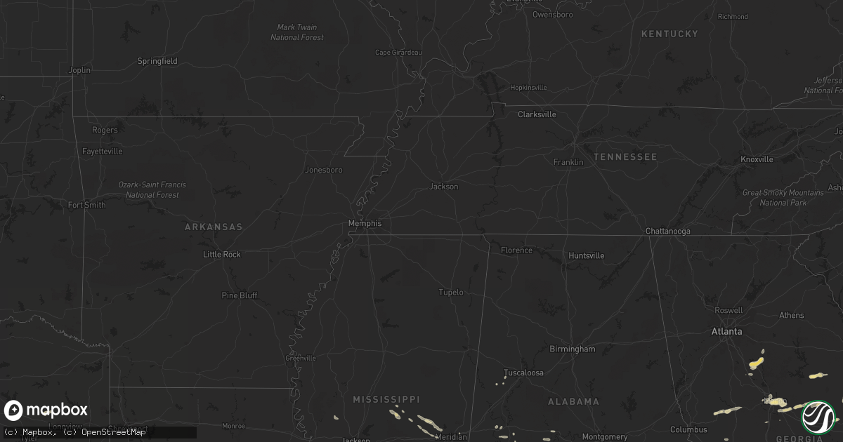 Hail map in Texas on September 27, 2011