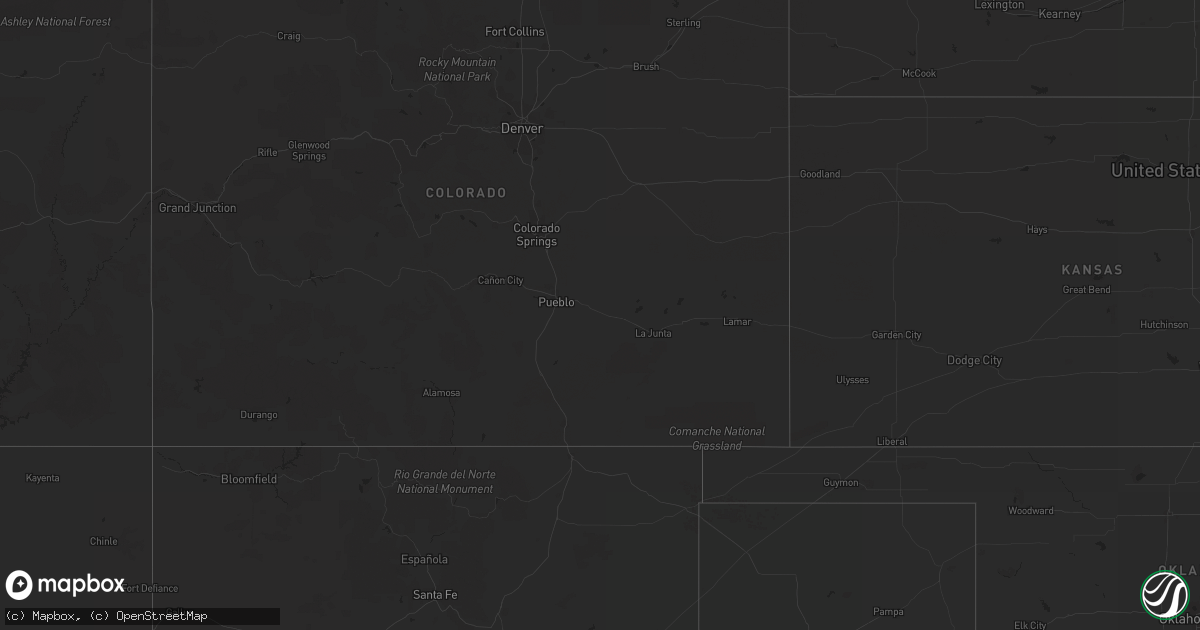 Hail map in Arizona on September 27, 2014