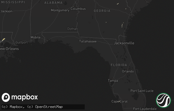 Hail map preview on 09-27-2018