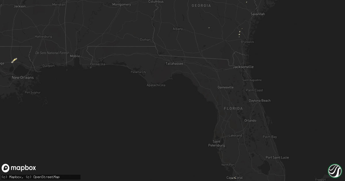 Hail map on September 27, 2018
