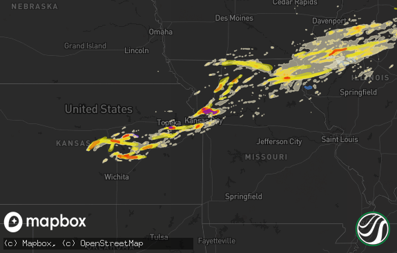 Hail map preview on 09-27-2019