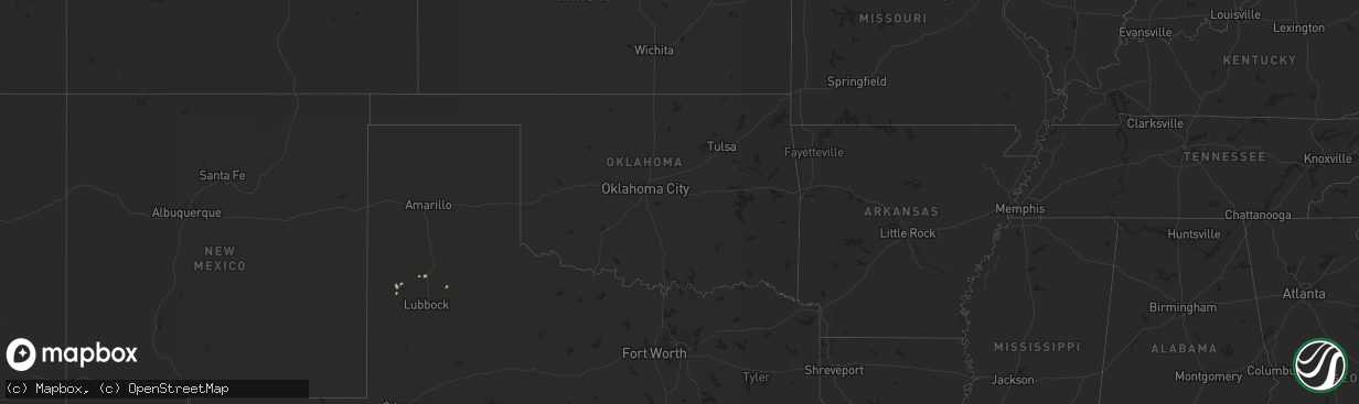 Hail map in Arizona on September 27, 2021