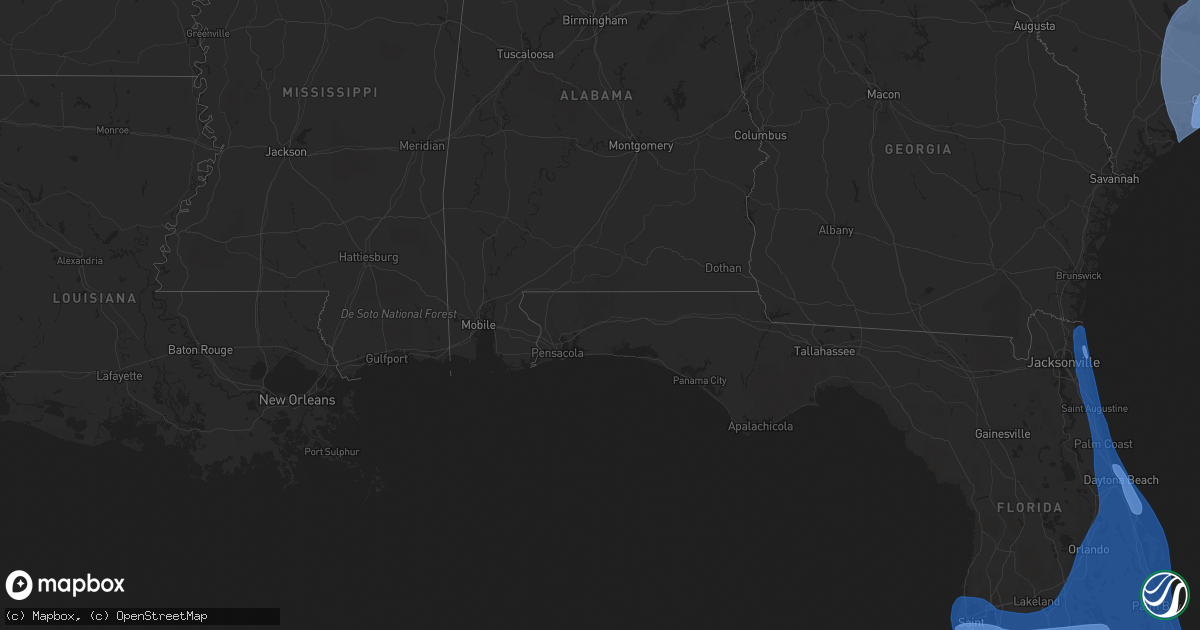 Hail map in Virginia on September 27, 2022