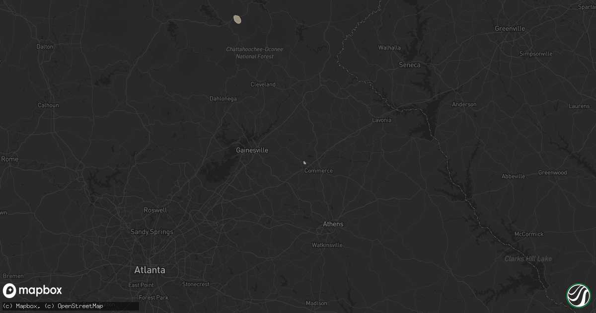 Hail map in Maysville, GA on September 27, 2025