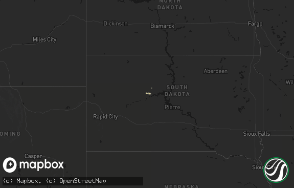 Hail map preview on 09-27-2026