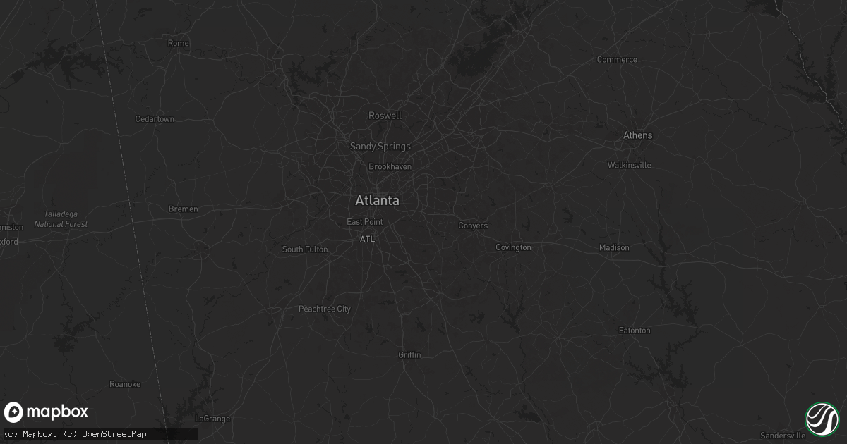Hail map in Pineville, LA on September 28, 2011