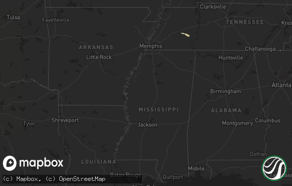 Hail map preview on 09-28-2012