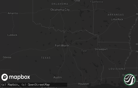 Hail map preview on 09-28-2014