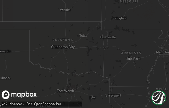 Hail map preview on 09-28-2015