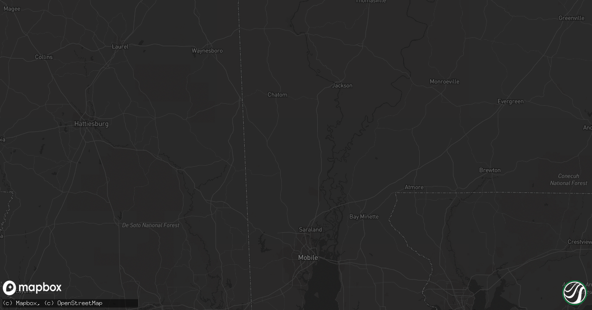 Hail map in Hampton, SC on September 29, 2012