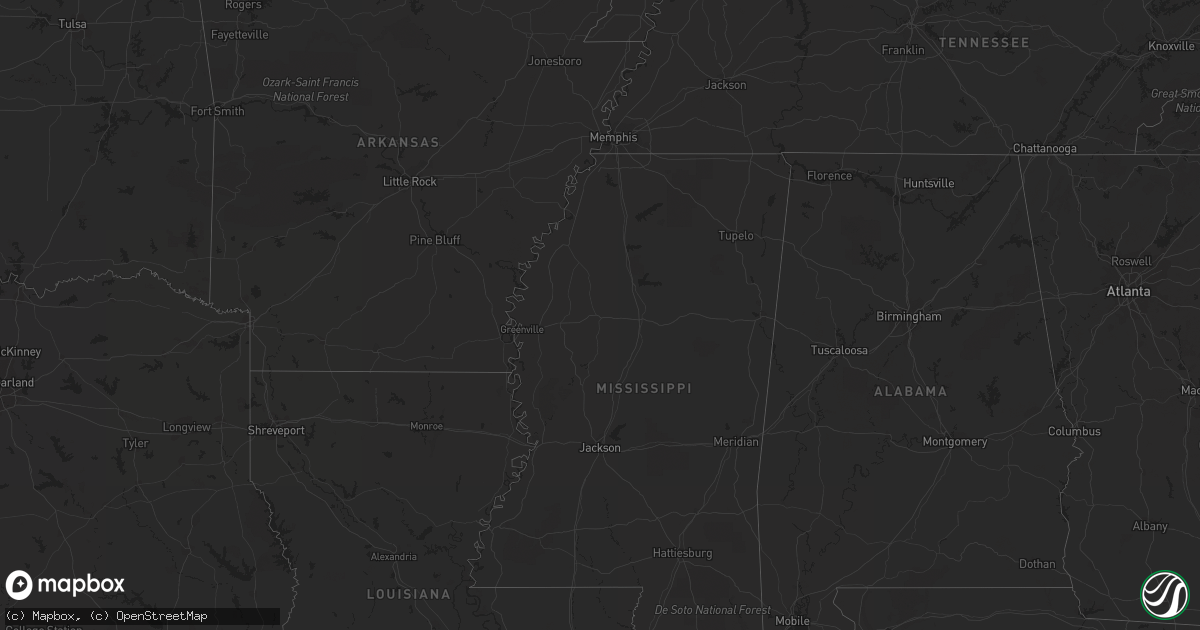 Hail map on September 29, 2012
