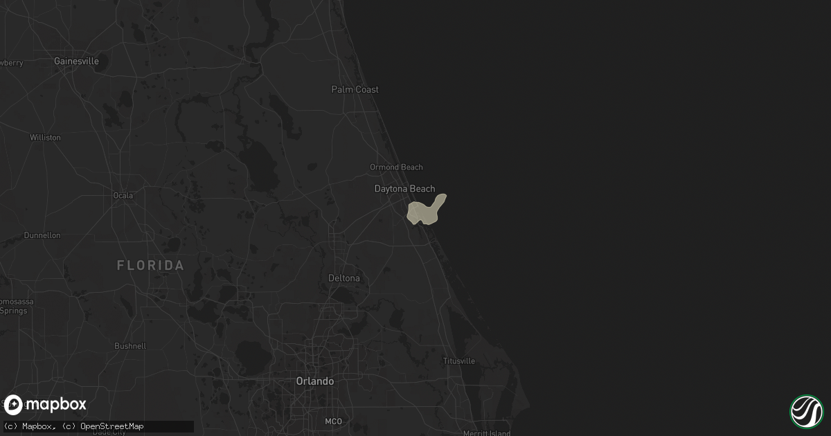 Hail map in Port Orange, FL on September 30, 2016