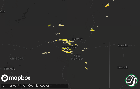 Hail map preview on 09-30-2017