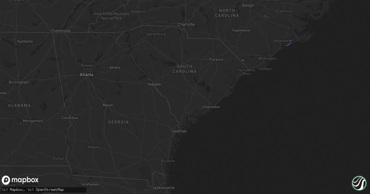 Hail map on September 30, 2020