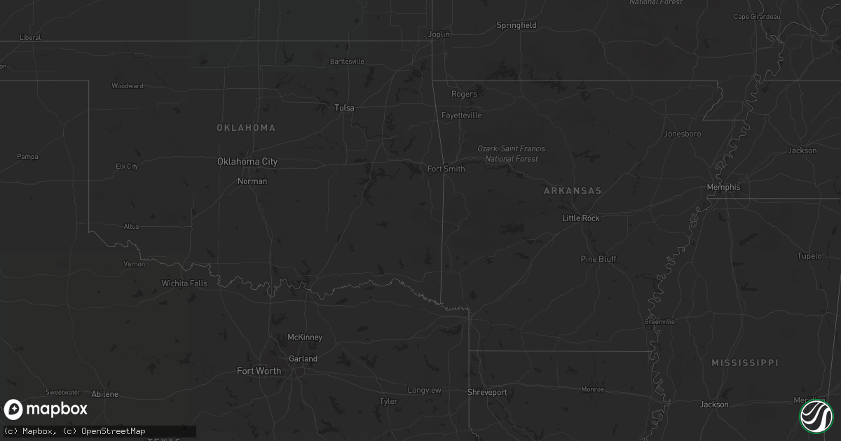 Hail map on September 30, 2022
