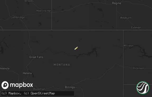 Hail map preview on 09-30-2025
