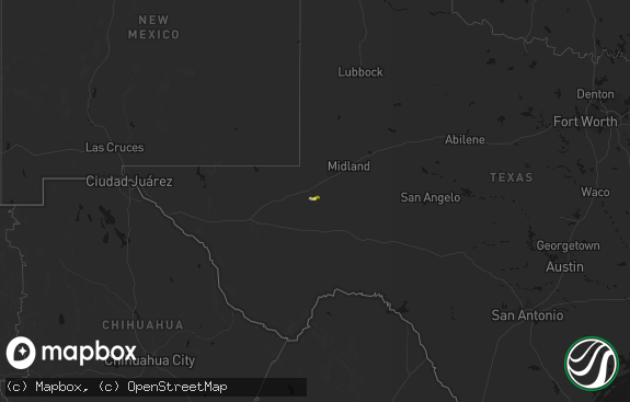 Hail map preview on 09-30-2026