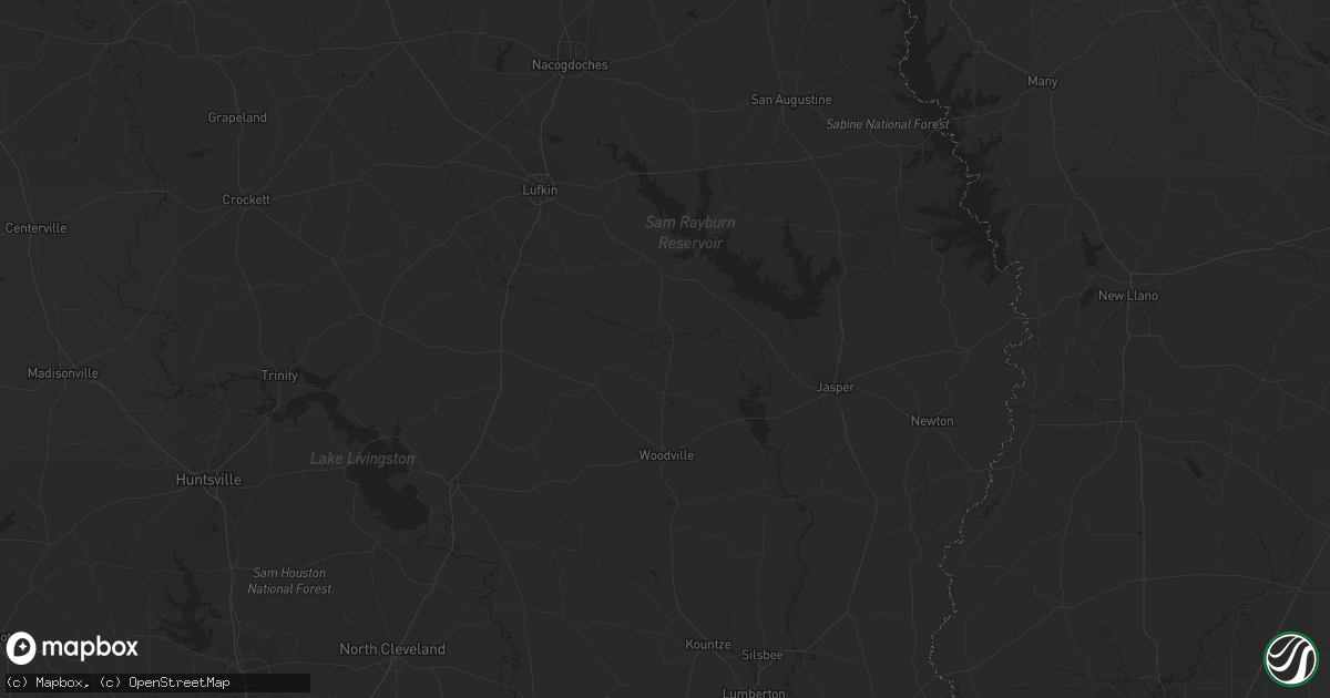 Hail map in Angleton, TX on October 1, 2013
