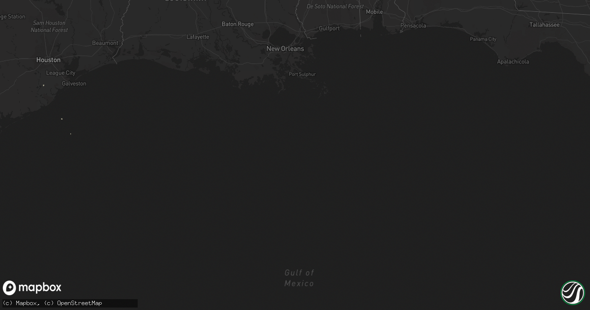 Hail map on October 1, 2013