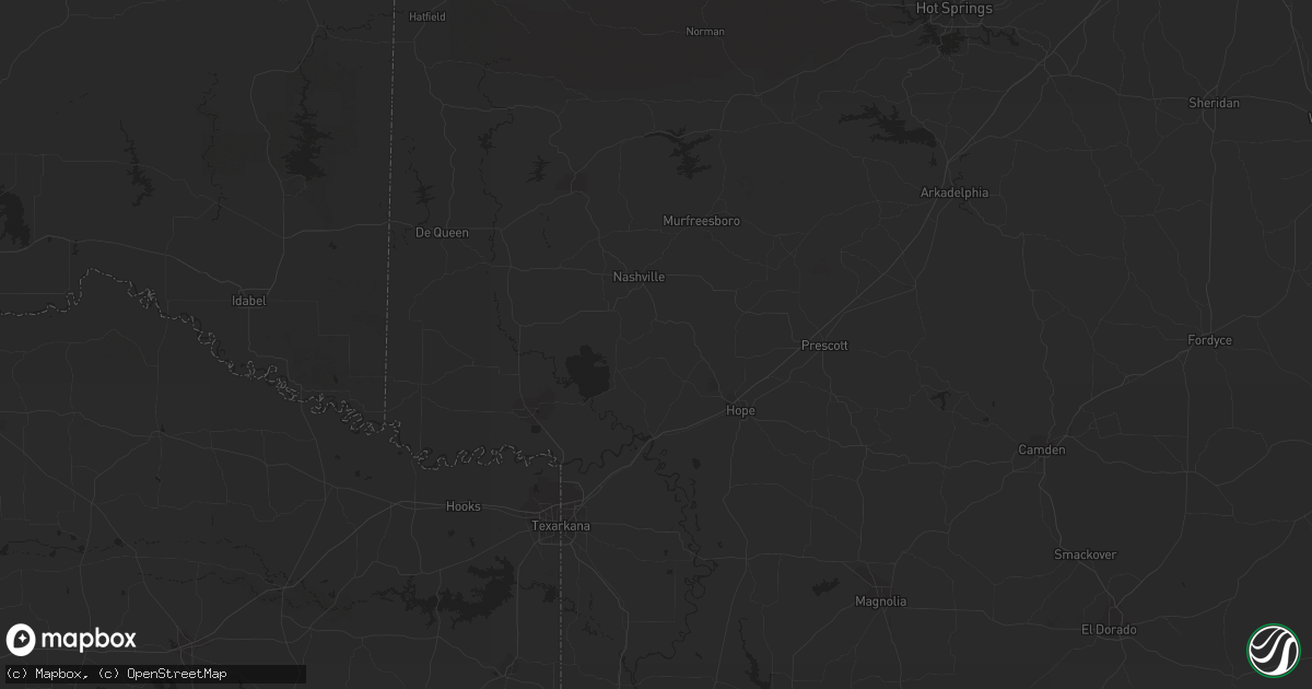 Hail map in Bonaire, GA on October 1, 2015