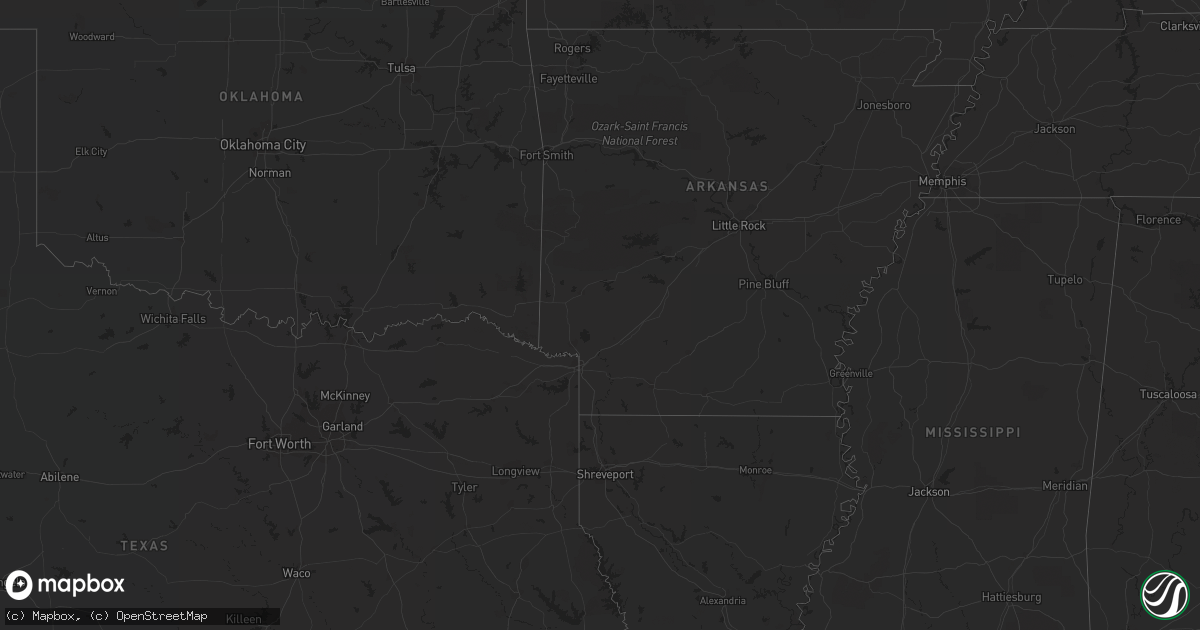 Hail map in New Mexico on October 1, 2015