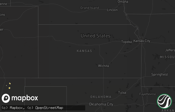 Hail map preview on 10-01-2015