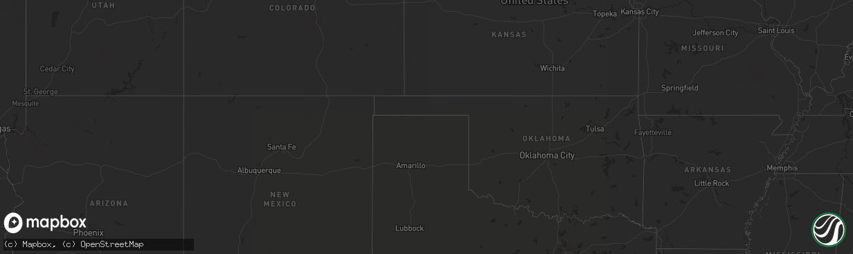 Hail map in Iowa on October 1, 2018