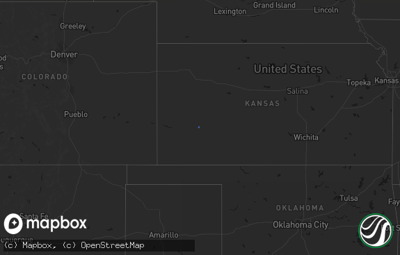 Hail map preview on 10-01-2026