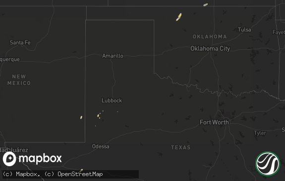 Hail map preview on 10-02-2019