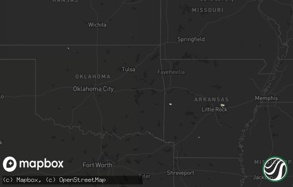 Hail map preview on 10-02-2021