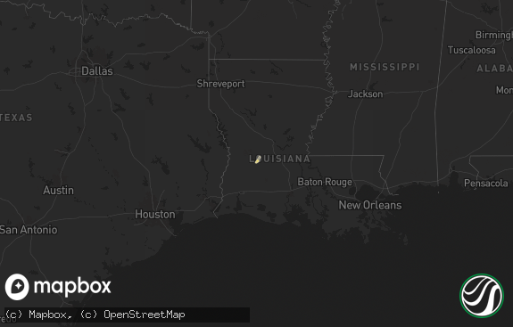 Hail map preview on 10-02-2025