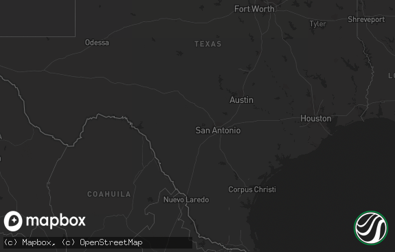 Hail map preview on 10-03-2011