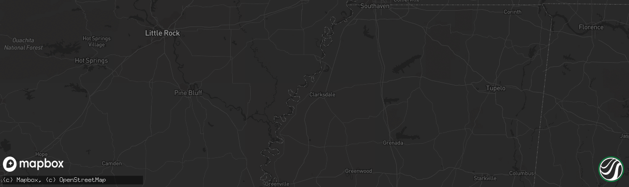 Hail map in Esbon, KS on October 3, 2012