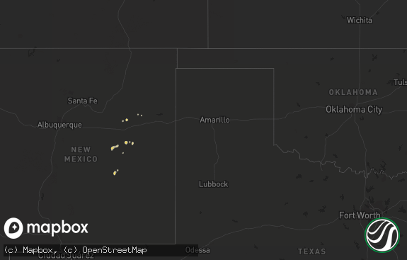 Hail map preview on 10-03-2017