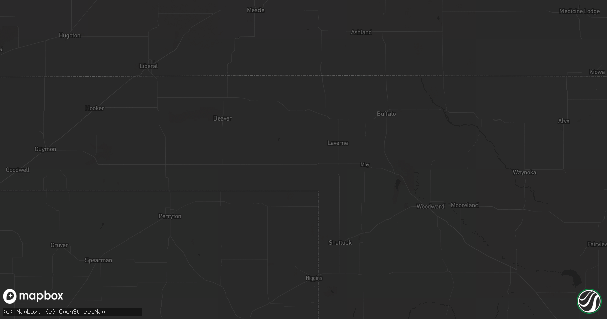 Hail map in Holdrege, NE on October 3, 2023