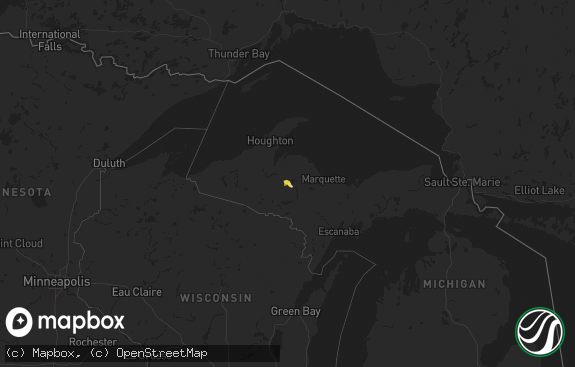Hail map preview on 10-03-2025