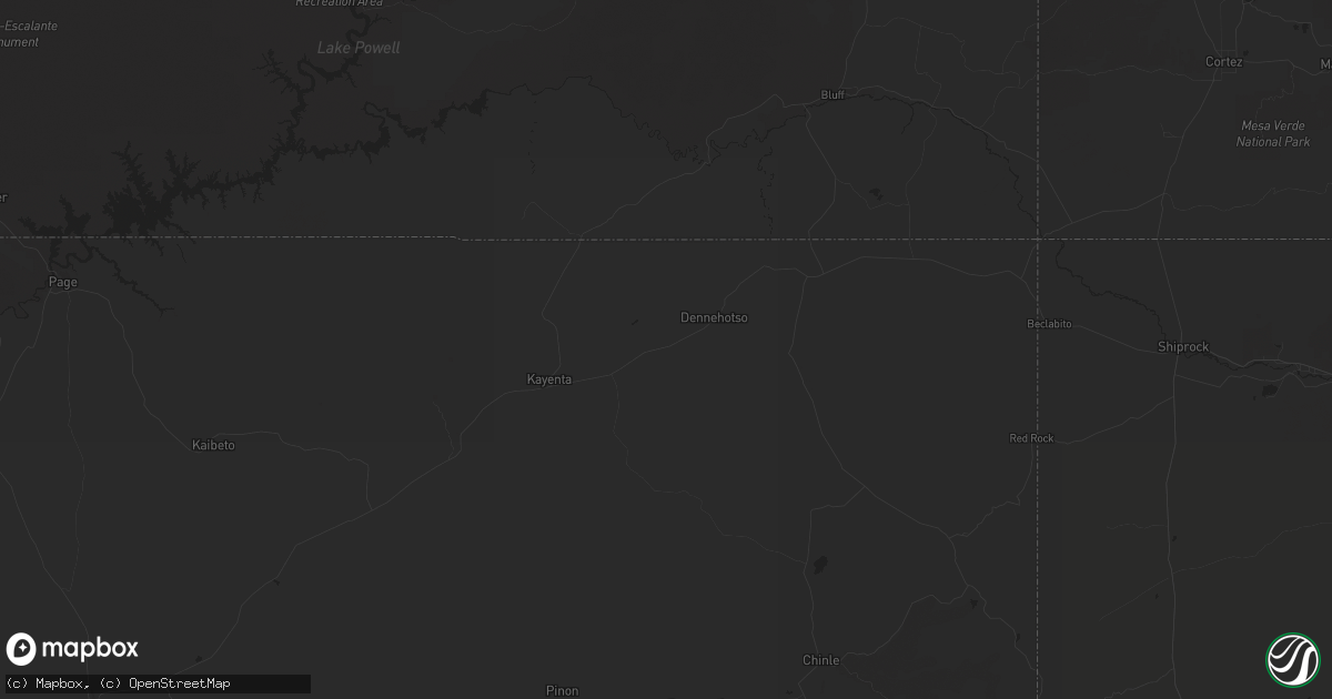Hail map in Carrizozo, NM on October 4, 2011