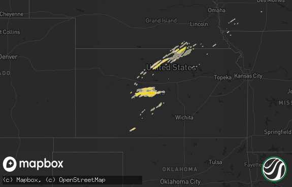 Hail map preview on 10-05-2018