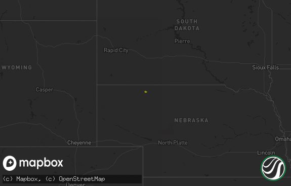 Hail map preview on 10-05-2025