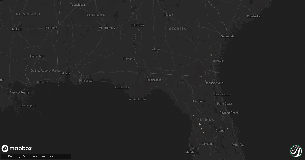 Hail map in South Carolina on October 6, 2012