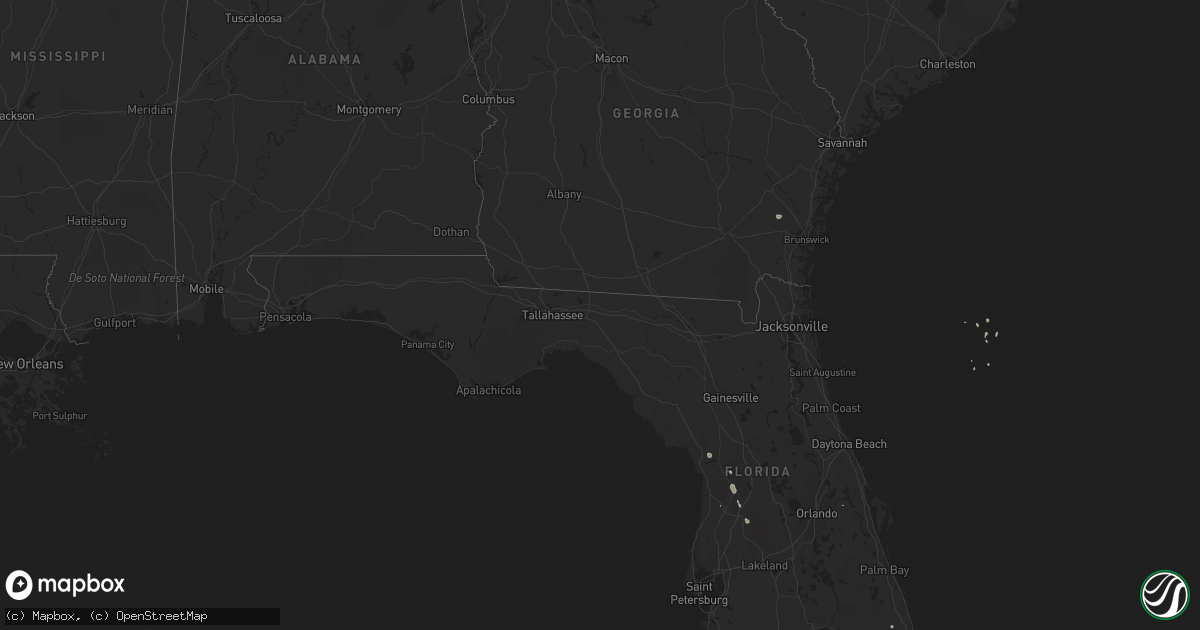 Hail map on October 6, 2012