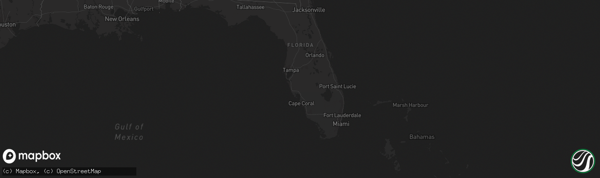 Hail map on October 6, 2013